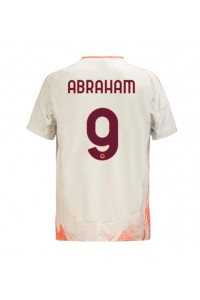 Fotbalové Dres AS Roma Tammy Abraham #9 Venkovní Oblečení 2024-25 Krátký Rukáv